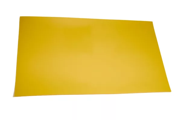 TEL protection plate 600x1000x2.5 yellow