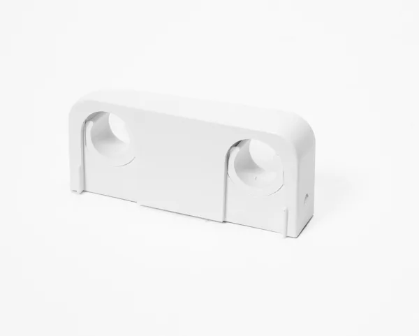 Falu-clamp 2 part white 18/20/22 60 c-c