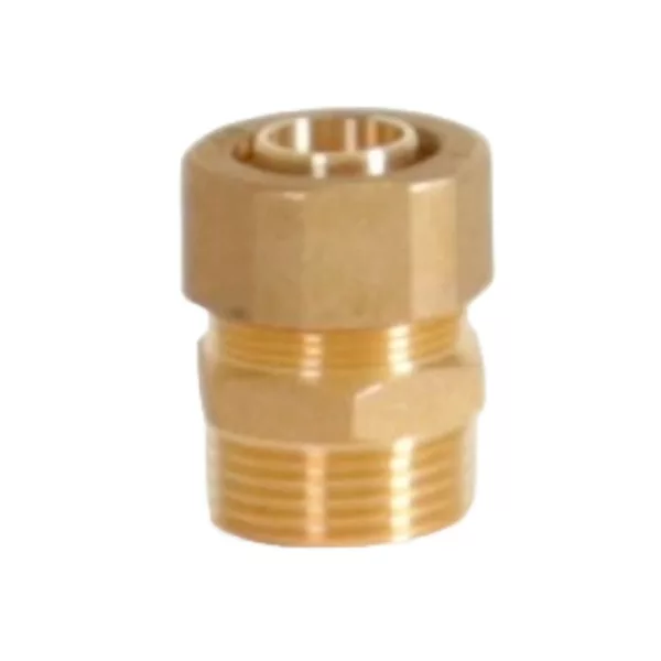 Connector for the supply water pipe, straight